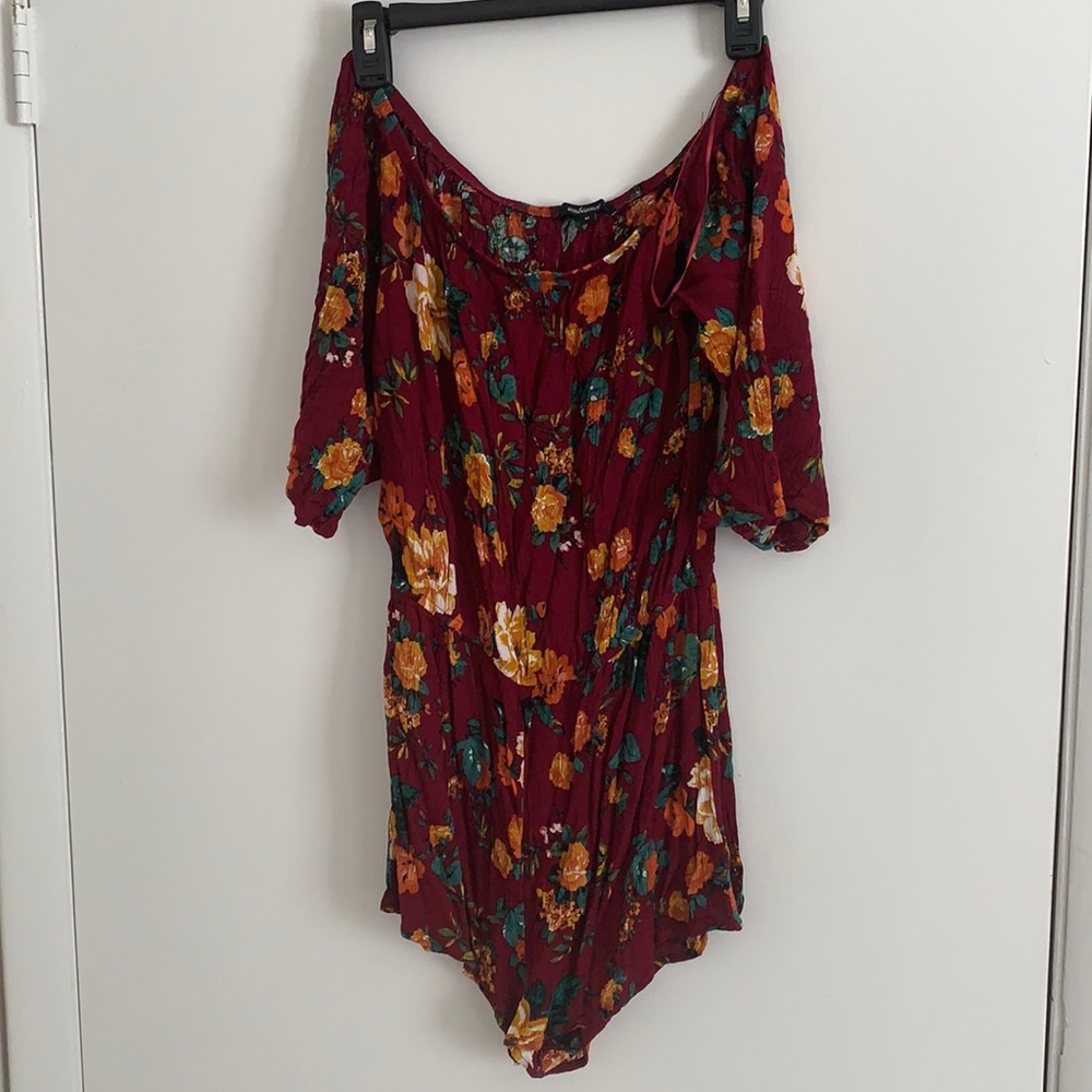 Beautiful off the shoulder romper